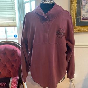 Victoria’s Secret LOVE PINK  Logo Lightweight Sweatshirt. Runs Large. Like X-L